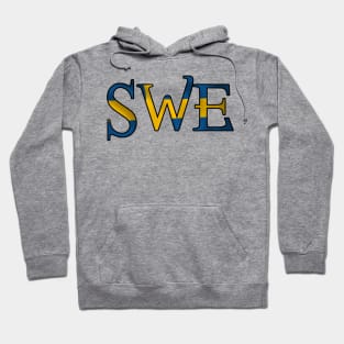 Sweden Flag SWE Hoodie